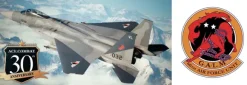 1/72 Ace Combat 7 Skies Unknown F-15C Eagle Galm 1