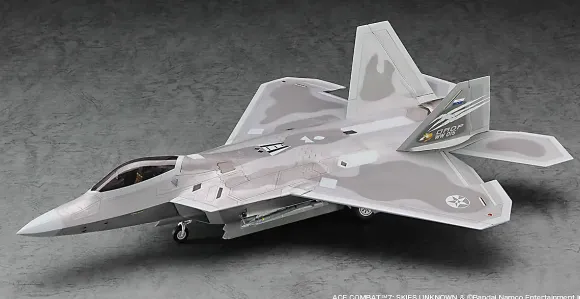 1/48 Ace Combat 7 Skies Unknown F-22 Raptor Strider 1