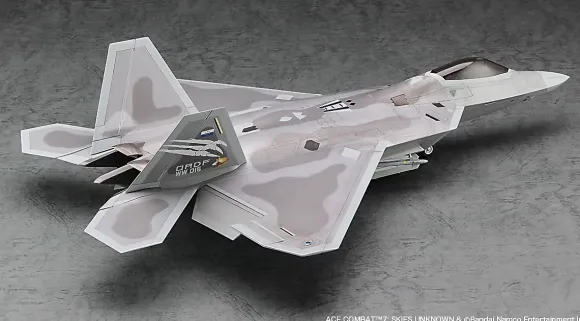 1/48 Ace Combat 7 Skies Unknown F-22 Raptor Strider 1