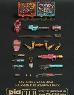 1/18 Acid Rain FAV-AP04 Viva la Loca - Halogen Fire Weapons Pack