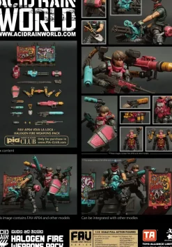 1/18 Acid Rain FAV-AP04 Viva la Loca - Halogen Fire Weapons Pack