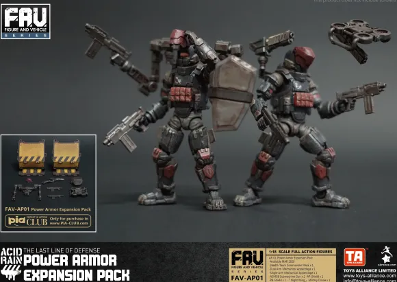 1/18 Acid Rain World: FAV-AP01 Power Armor Expansion Pack