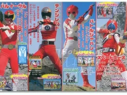 All Red Rangers Sticker Book