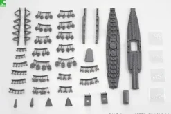 1/700 Arpeggio of Blue Steel Ars Nova Cadenza the Movie: Resin Casting Assembly Kit Flagship Super Battleship Yamato Expansion Form Conversion Kit