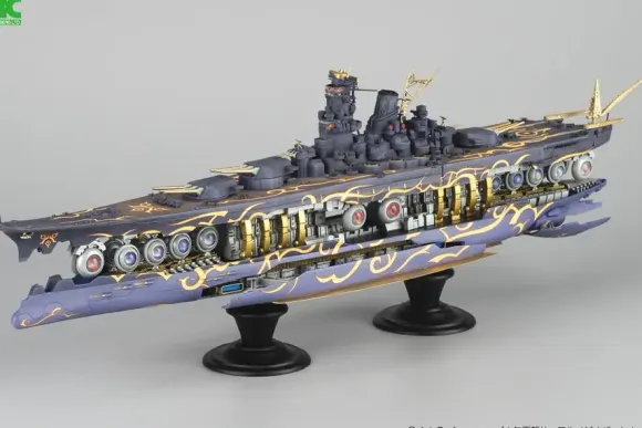 1/700 Arpeggio of Blue Steel Ars Nova Cadenza the Movie: Resin Casting Assembly Kit Super Battleship Musashi Expansion Form Conversion Kit
