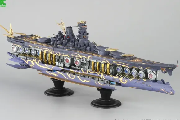 1/700 Arpeggio of Blue Steel Ars Nova Cadenza the Movie: Resin Casting Assembly Kit Super Battleship Musashi Expansion Form Conversion Kit