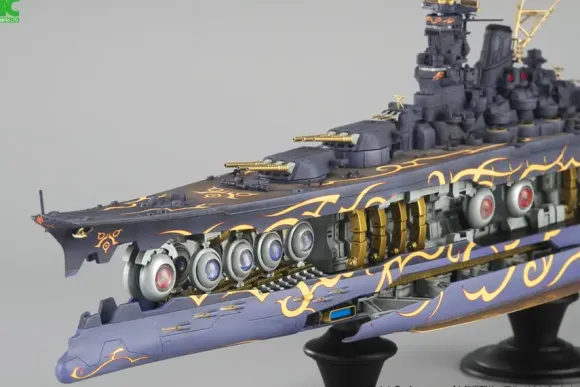 1/700 Arpeggio of Blue Steel Ars Nova Cadenza the Movie: Resin Casting Assembly Kit Super Battleship Musashi Expansion Form Conversion Kit