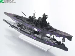 1/700 Arpeggio of Blue Steel Ars Nova Cadenza: Resin Casting Assembly Kit Battleship Kongo Super-Graviton Cannon Ver. Conversion Kit