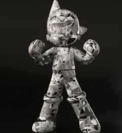 Astro Boy & Hyotantsugi Manga Printing Ver. 16.5cm Alloy