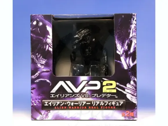 AVP2 Alien Warrior Figure: Black