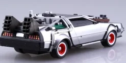 1/43 Back to the Future Part III - Pull-Back DeLorean & Railroad Wheels