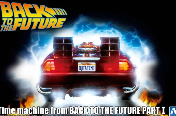 1/24 Back To The Future Part I Time Machine