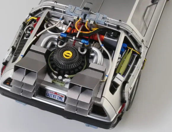 1/24 Back To The Future Part I Time Machine