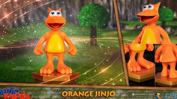 Banjo-Kazooie/ Jinjo Statue Orange ver