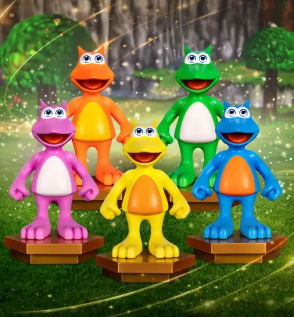 Banjo-Kazooie/ Jinjo Statue Orange ver