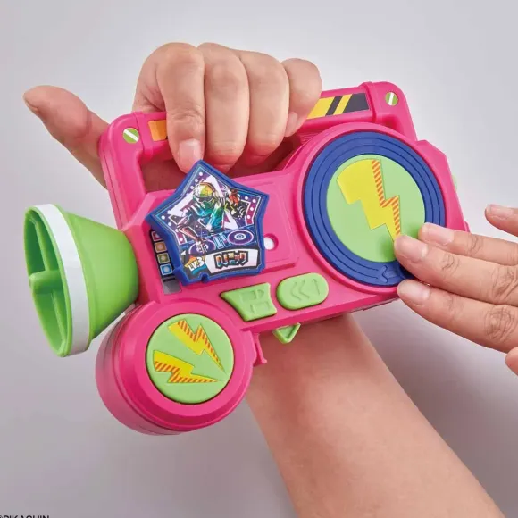 Battle Pikachin Kit 05 Badge DJ Remix Shooter