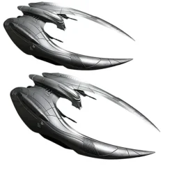 1/72 Battlestar Galactica: Cylon Raider (2pcs Set)