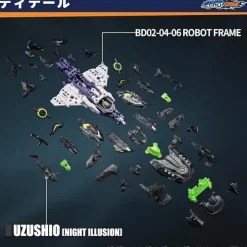 BEASTBOX BEASTDRIVE BD-06 Armor Uzushio (Night Illesion)