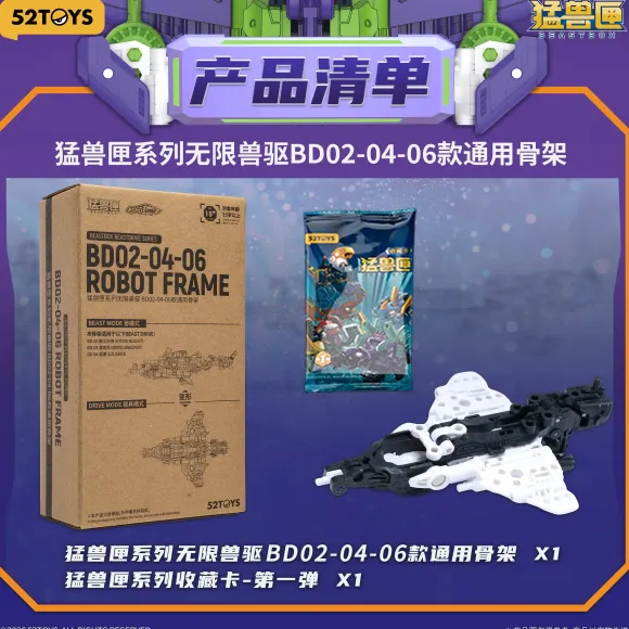 BEASTBOX BEASTDRIVE BD02-04-06 Robot Frame