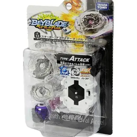 Beyblade Burst B-12 Bayblade Starter Deathscyther Oval Accel