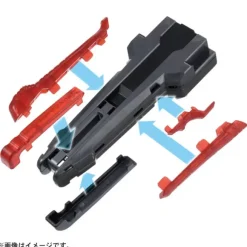 BEYBLADE X BX-41 Rubber Custom Grip Gunmetal Ver.