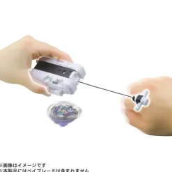 BEYBLADE X BX-28 String Launcher White