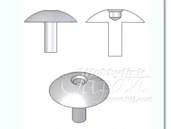 Blind Rivet Head S (30pcs)