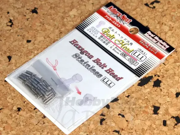 Bolt Head Hexagon LLL Stainless 30pcs