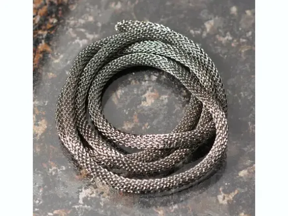 Braided Chain Black 3.0mm (50cm)