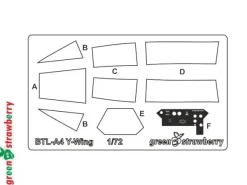 1/72 BTL A-4 Y-Wing Starfighter - Etching & Detail Set (Bandai)