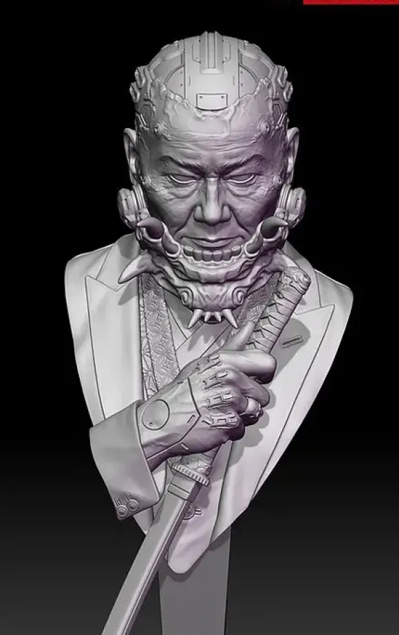 1/10 Bust Cyborg Gangster ONI