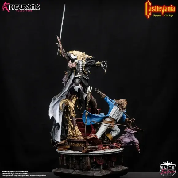 1/6 Castlevania: Symphony of the Night: Symphony of the Night/ Alucard & Richter Belmont Elite Statue