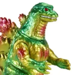 CCP Middle Size Series (11th) Godzilla (1995) Lime Green Metallic Ver.