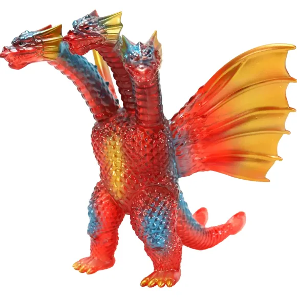 CCP MSS Godzilla EX (12th Edition) King Ghidorah (1991) Retro Red Clear Ver.