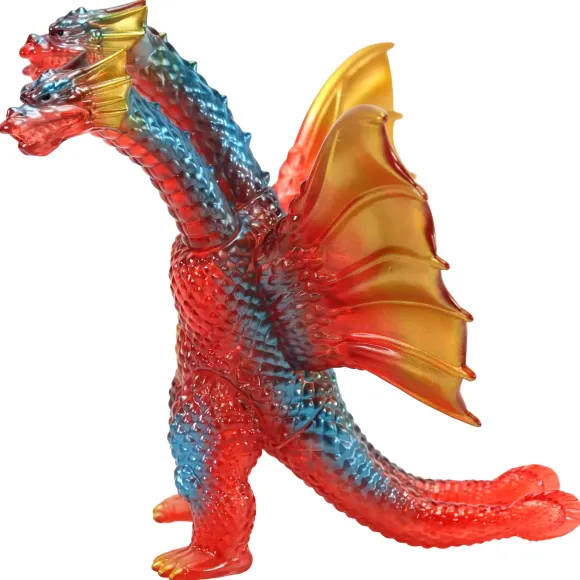 CCP MSS Godzilla EX (12th Edition) King Ghidorah (1991) Retro Red Clear Ver.