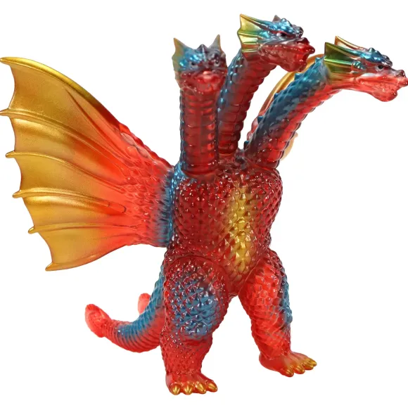 CCP MSS Godzilla EX (12th Edition) King Ghidorah (1991) Retro Red Clear Ver.