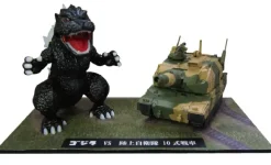 Chibi-Maru Godzilla vs. JGSDF Type 10 Confrontation Set