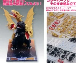 Chibi-Maru Godzilla VS. King Ghidorah Duel Set