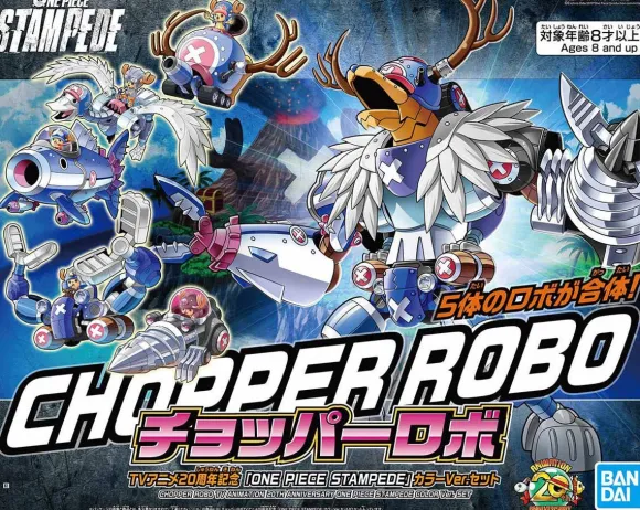 Chopper Robo TV Animation 20th Anniversary One Piece Stampede Color Ver. Set
