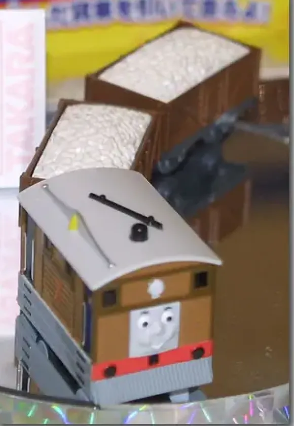 Choro-Q Toby Railway Wagon Set