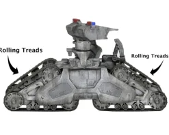 Cinemachines Terminator 2: Hunter-Killer Tank Die Cast Vehicle