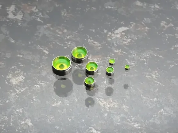 Clear Dome Green M (4.0mm-6.0mm)