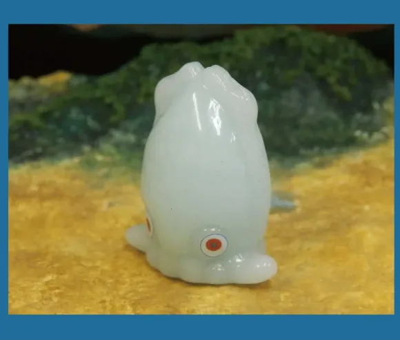 Collectable Glass Figure Gezora 1970
