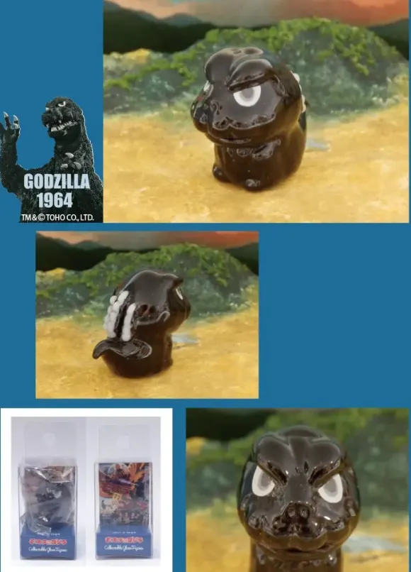 Collectable Glass Figure Godzilla 1964