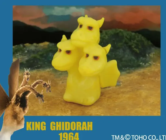 Collectable Glass Figure King Ghidorah 1964