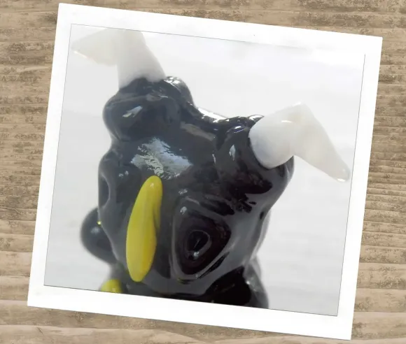 Collectable Glass Figure Zetton