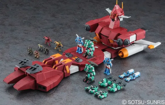 1/500 Combat Mecha Xabungle Second Generation Iron Gear