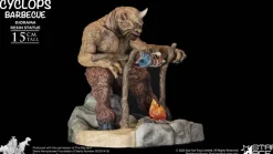 Cyclops Barbecue Diorama Resin Statue