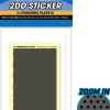 2DD Sticker 04 Punching Plate M (1 sheet)