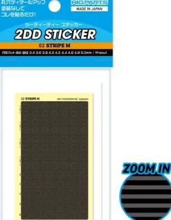 2DD Sticker 02 Stripe M (1 sheet)